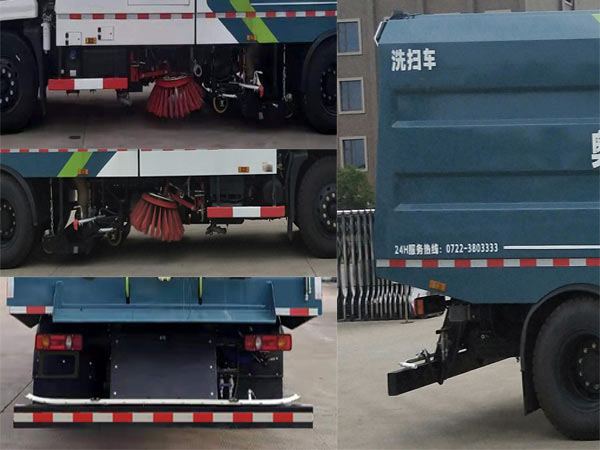 華威馳樂(lè)牌SGZ5189TXSDF6型洗掃車(chē)